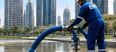 Rain water removal service in Dubai