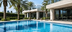 Swimming pool water supply service